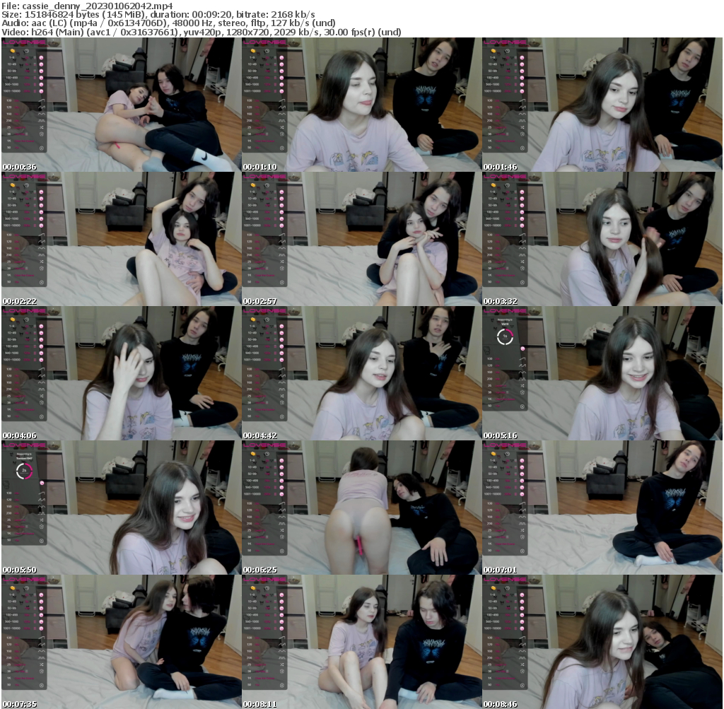 Preview thumb from cassie_denny on 2023-01-06 @ bongacams