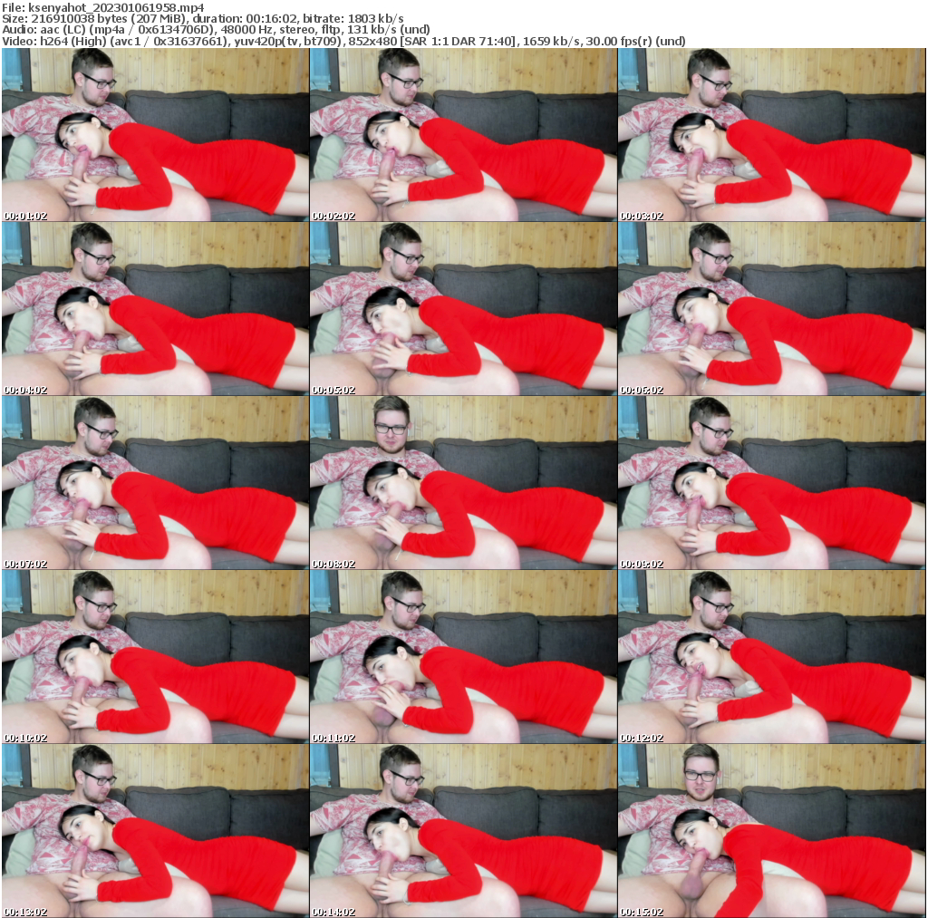 Preview thumb from ksenyahot on 2023-01-06 @ bongacams