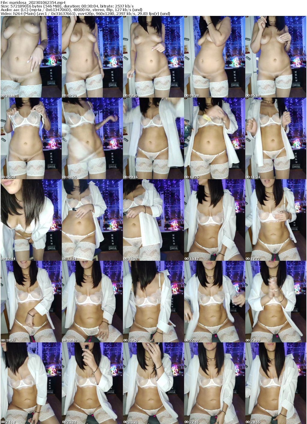 Preview thumb from maridosa on 2023-01-06 @ bongacams