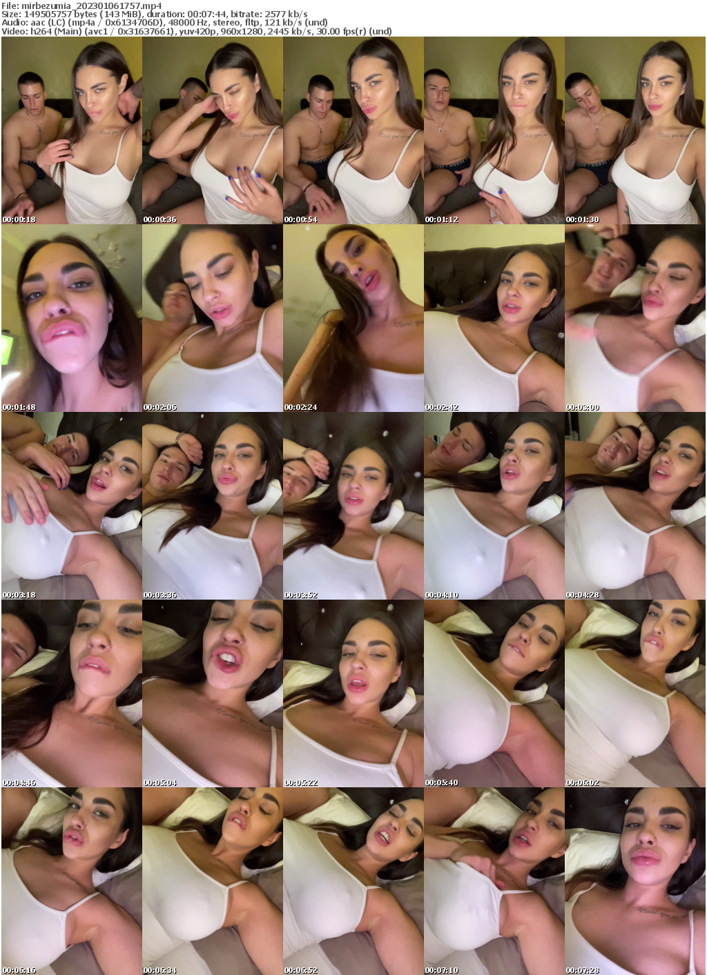 Preview thumb from mirbezumia on 2023-01-06 @ bongacams