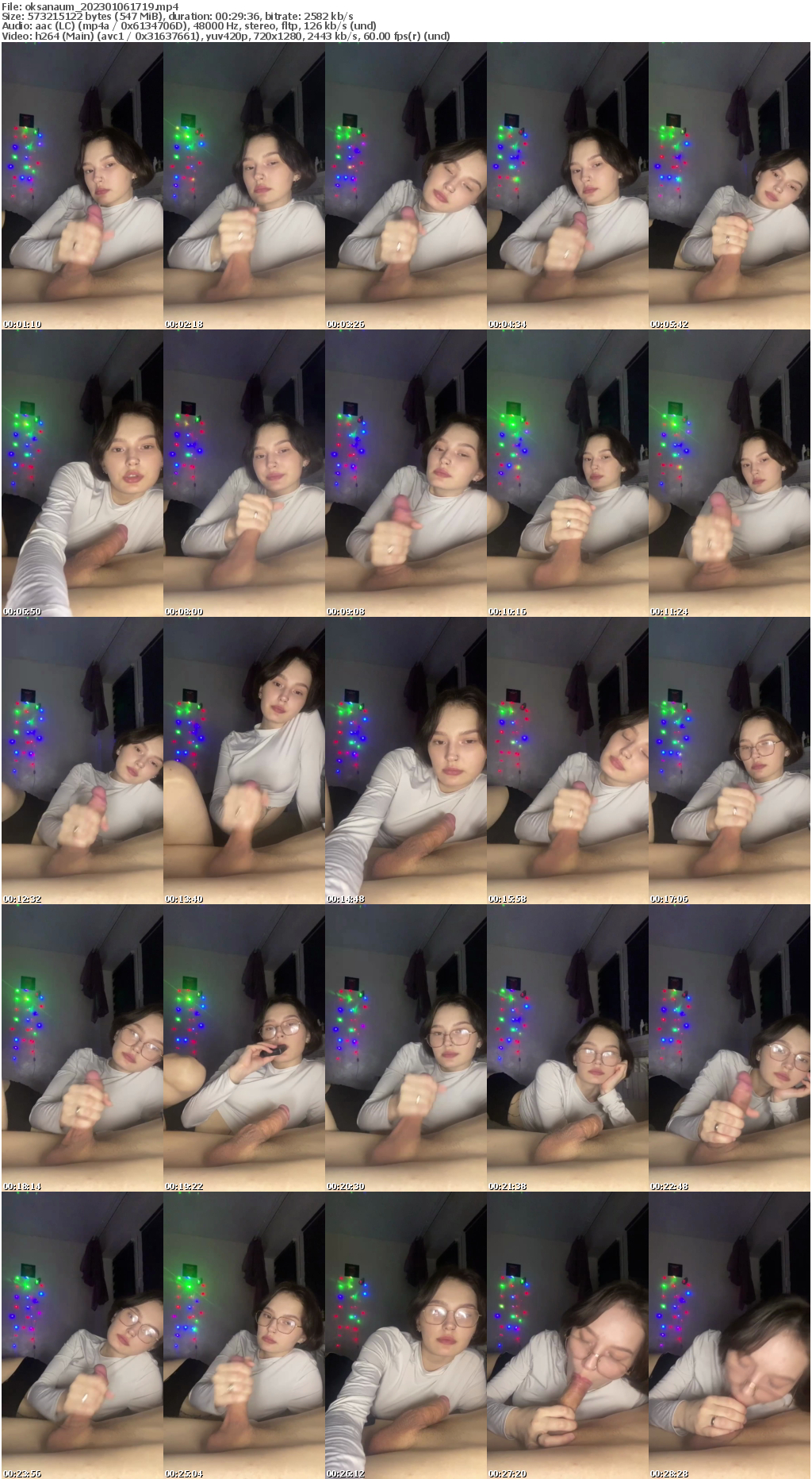 Preview thumb from oksanaum on 2023-01-06 @ bongacams