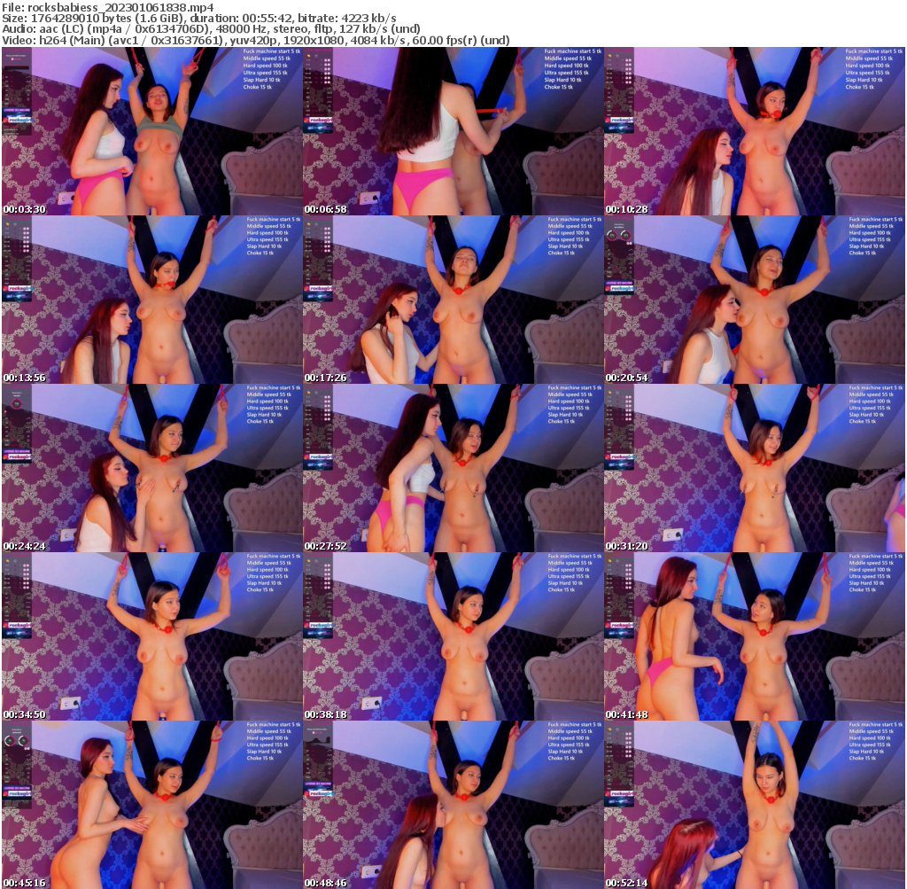 Preview thumb from rocksbabiess on 2023-01-06 @ bongacams