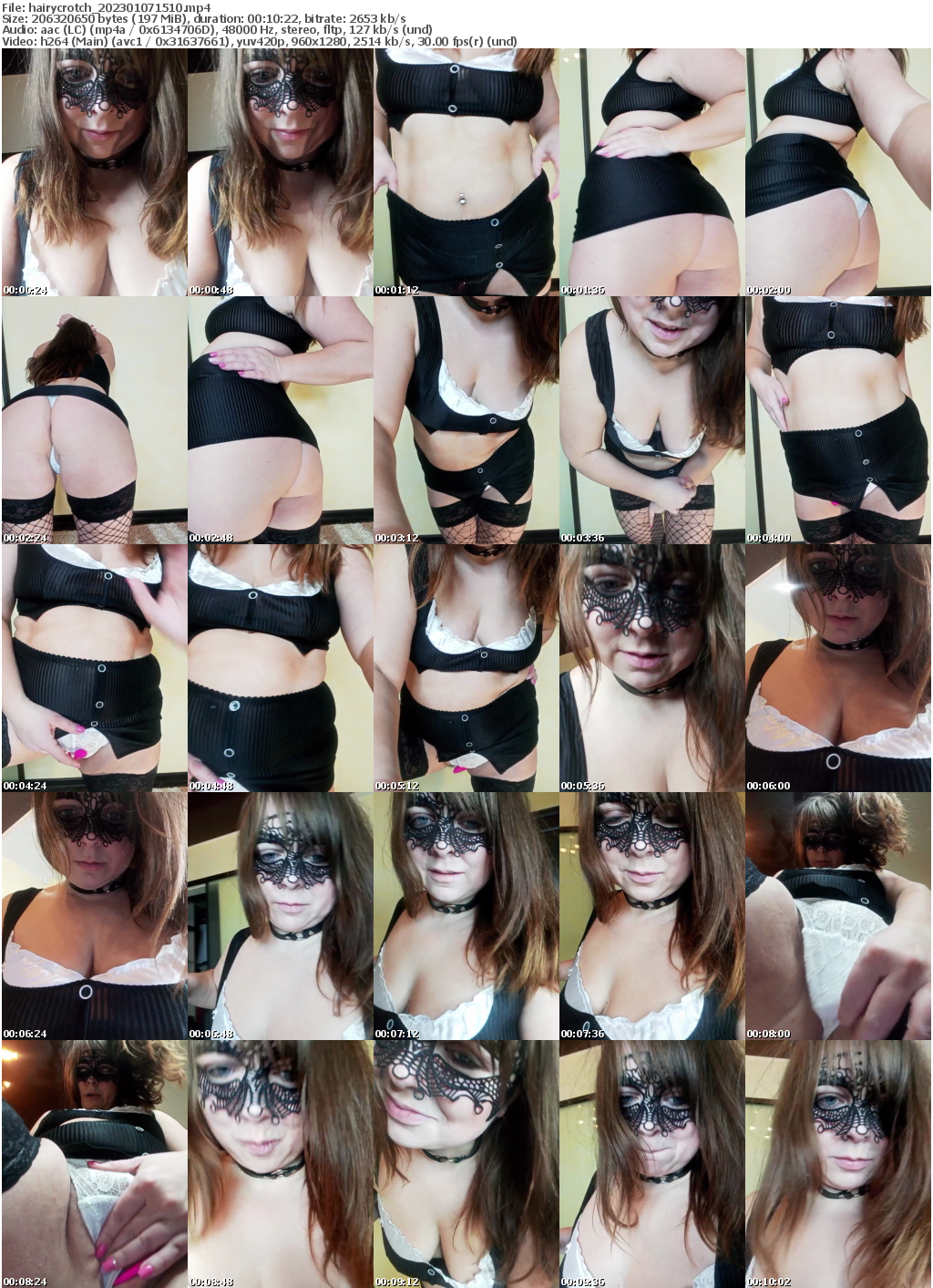 Preview thumb from hairycrotch on 2023-01-07 @ bongacams