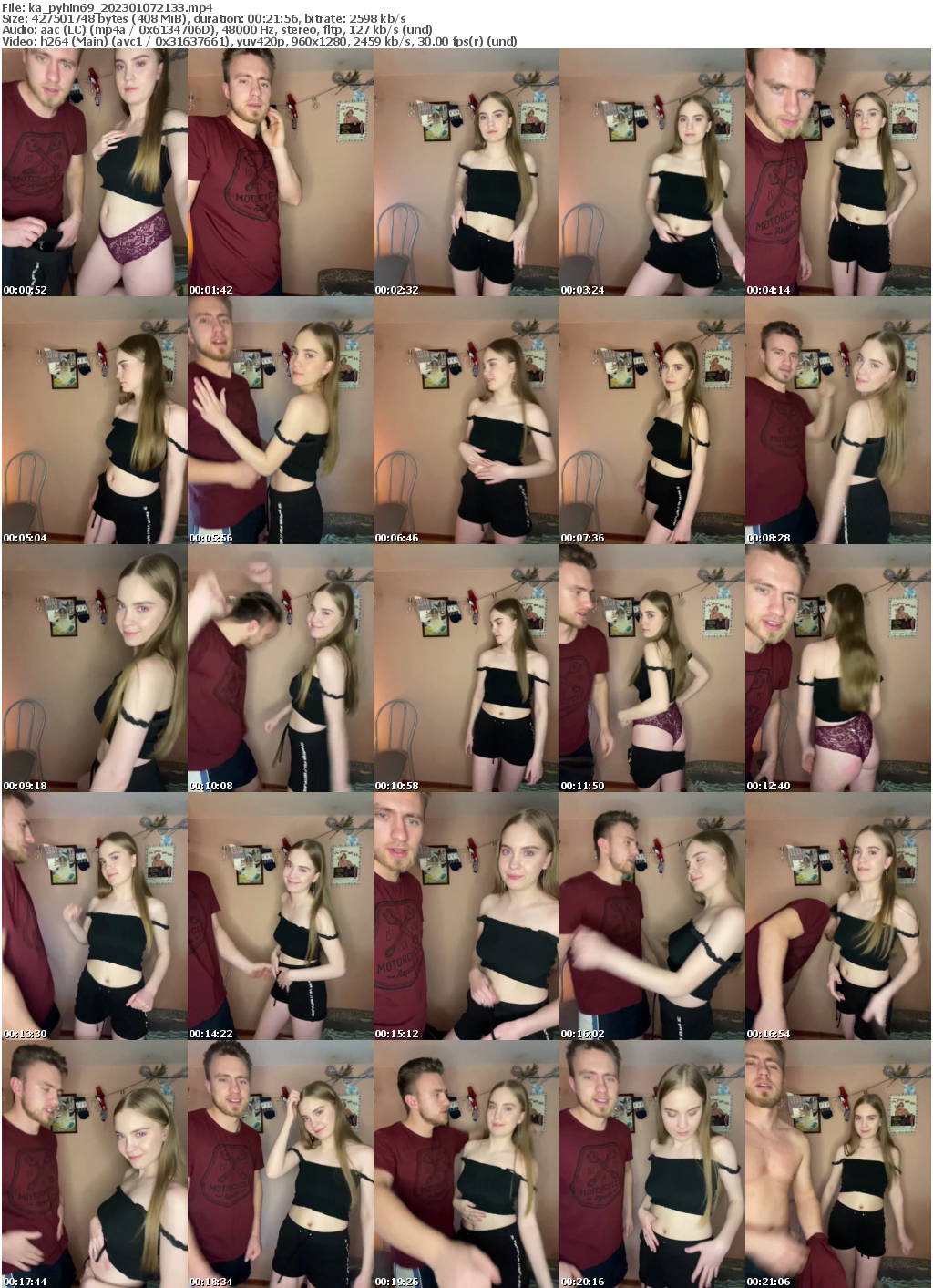 Preview thumb from ka_pyhin69 on 2023-01-07 @ bongacams