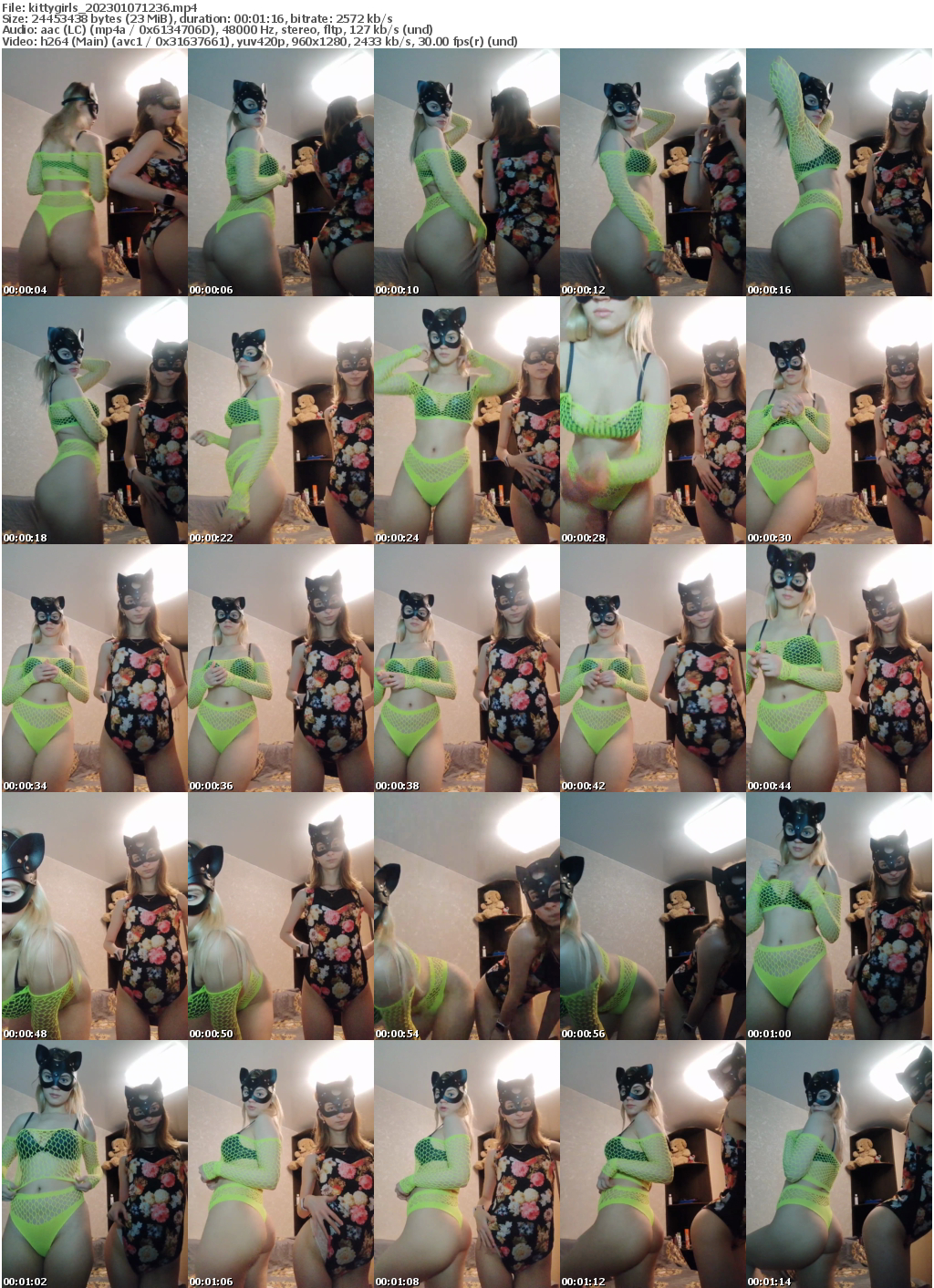 Preview thumb from kittygirls on 2023-01-07 @ bongacams