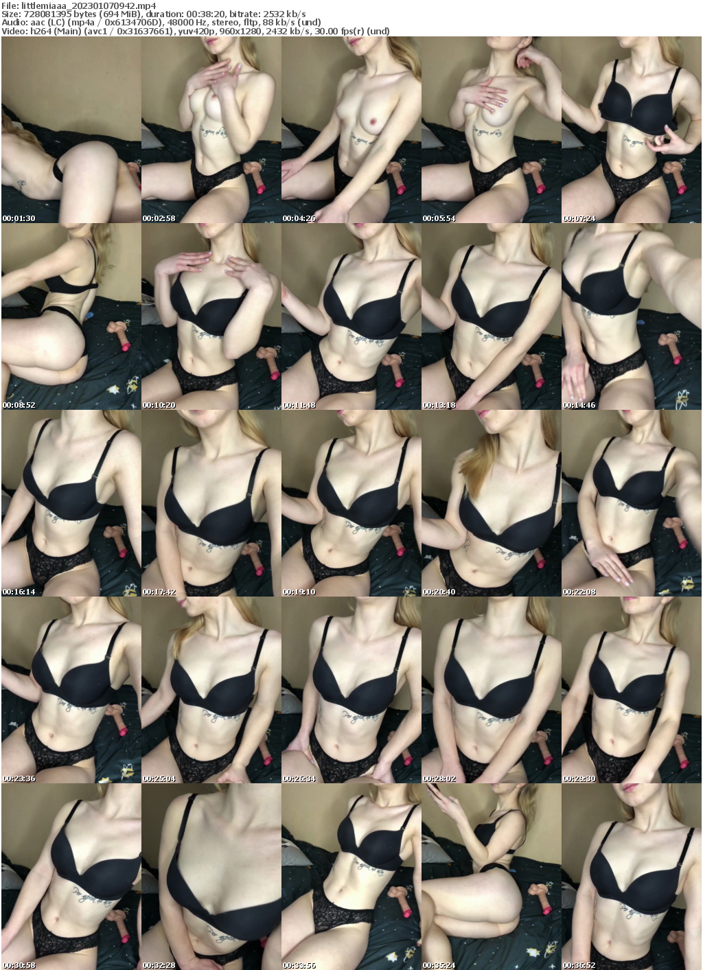 Preview thumb from littlemiaaa on 2023-01-07 @ bongacams