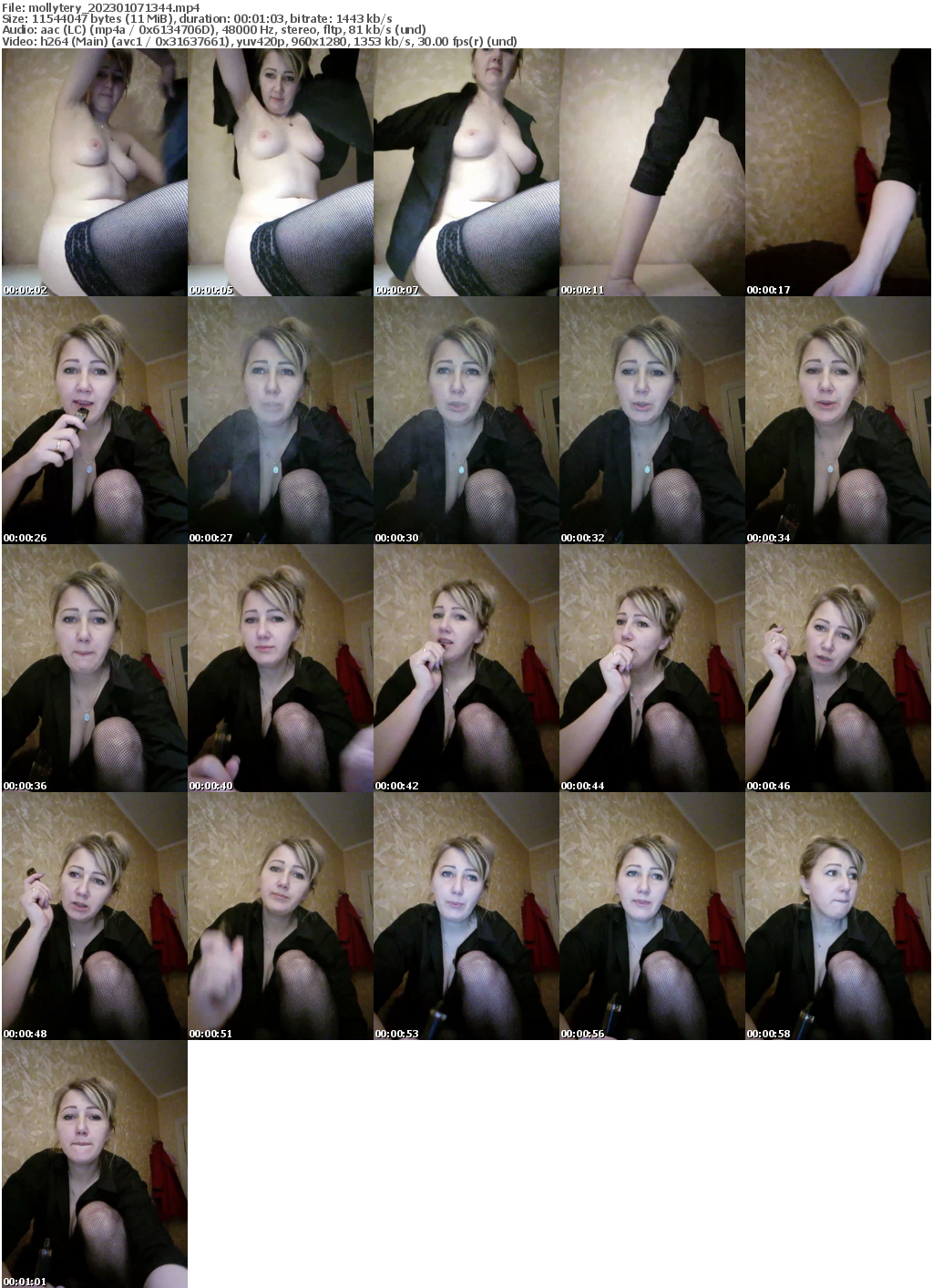 Preview thumb from mollytery on 2023-01-07 @ bongacams