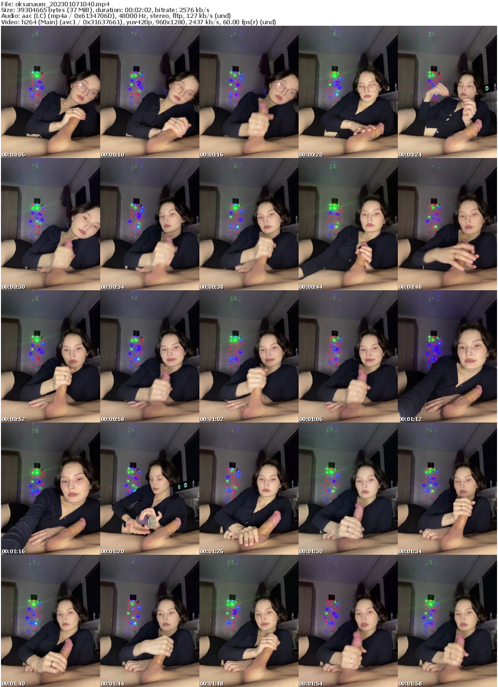 Preview thumb from oksanaum on 2023-01-07 @ bongacams