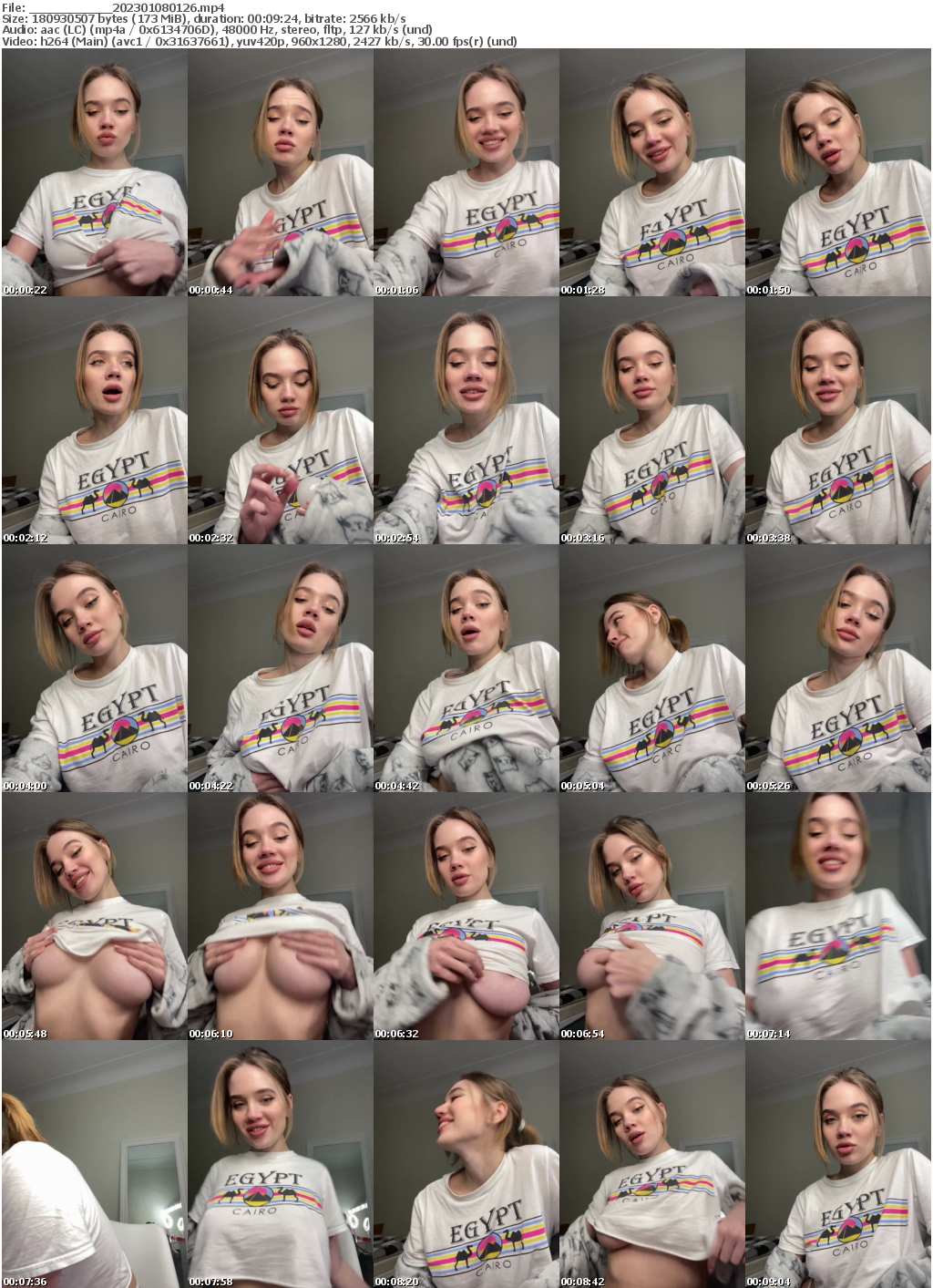 Preview thumb from ___________ on 2023-01-08 @ bongacams