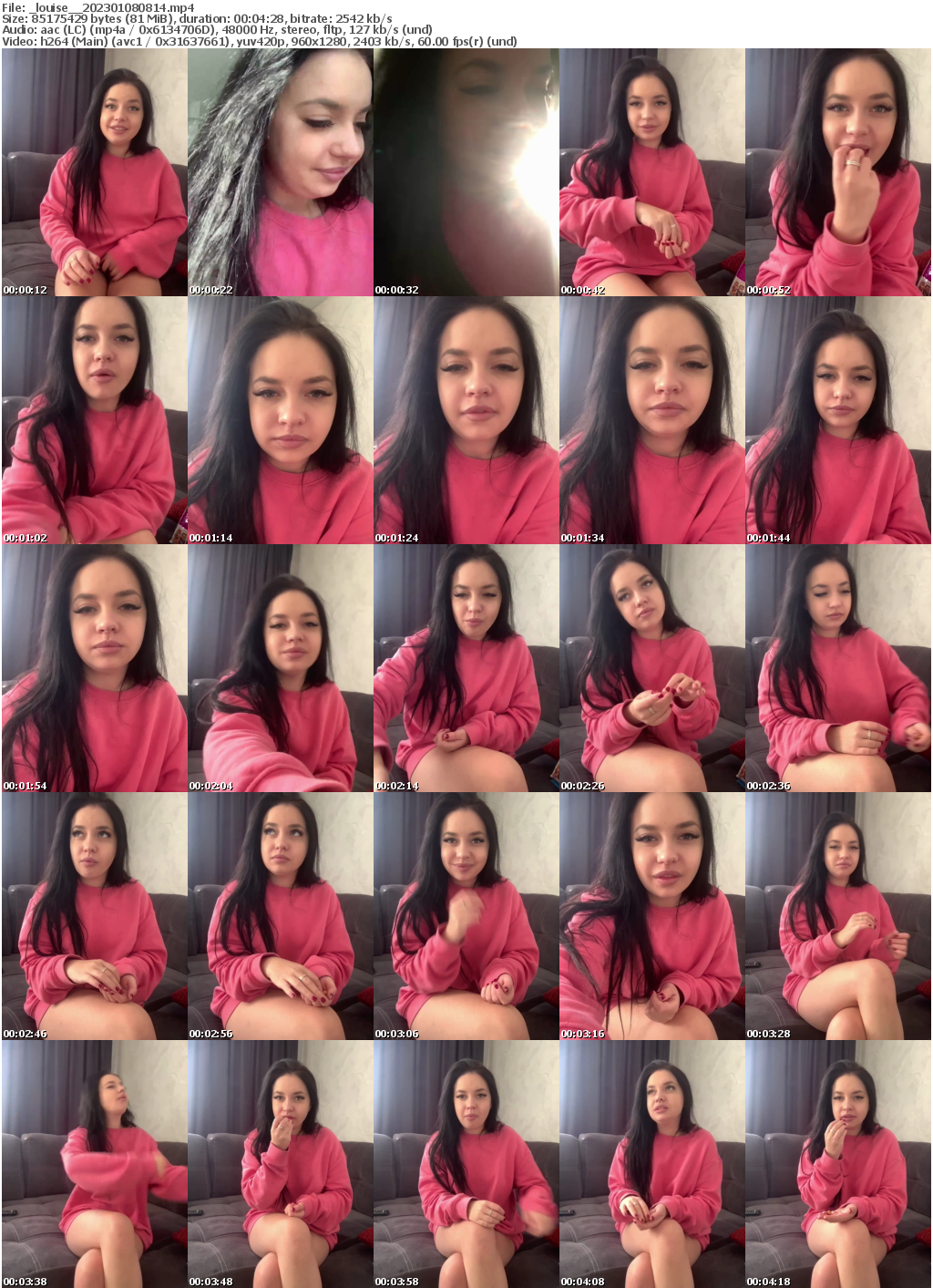 Preview thumb from _louise_ on 2023-01-08 @ bongacams