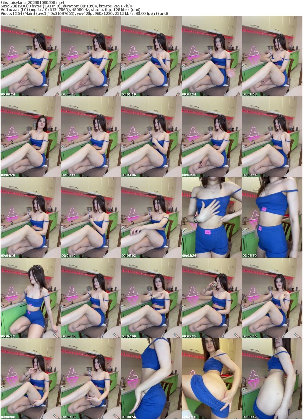 Preview thumb from juicylana on 2023-01-08 @ bongacams