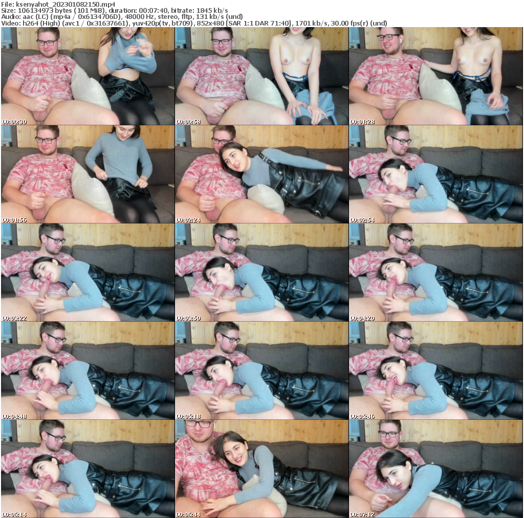 Preview thumb from ksenyahot on 2023-01-08 @ bongacams