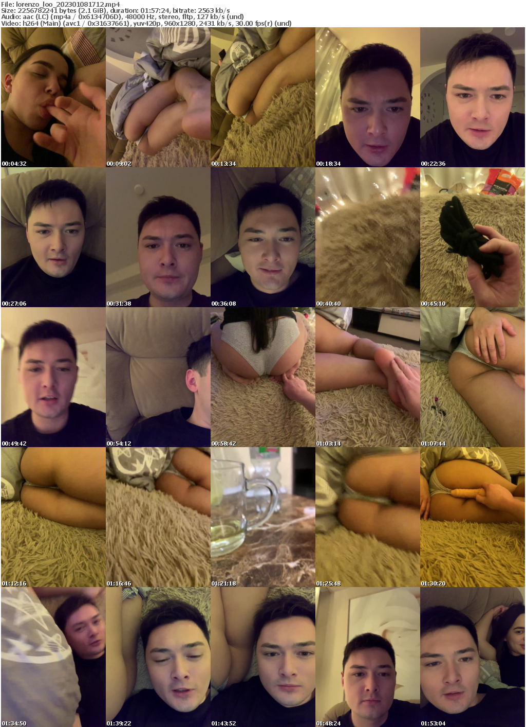 Preview thumb from lorenzo_loo on 2023-01-08 @ bongacams