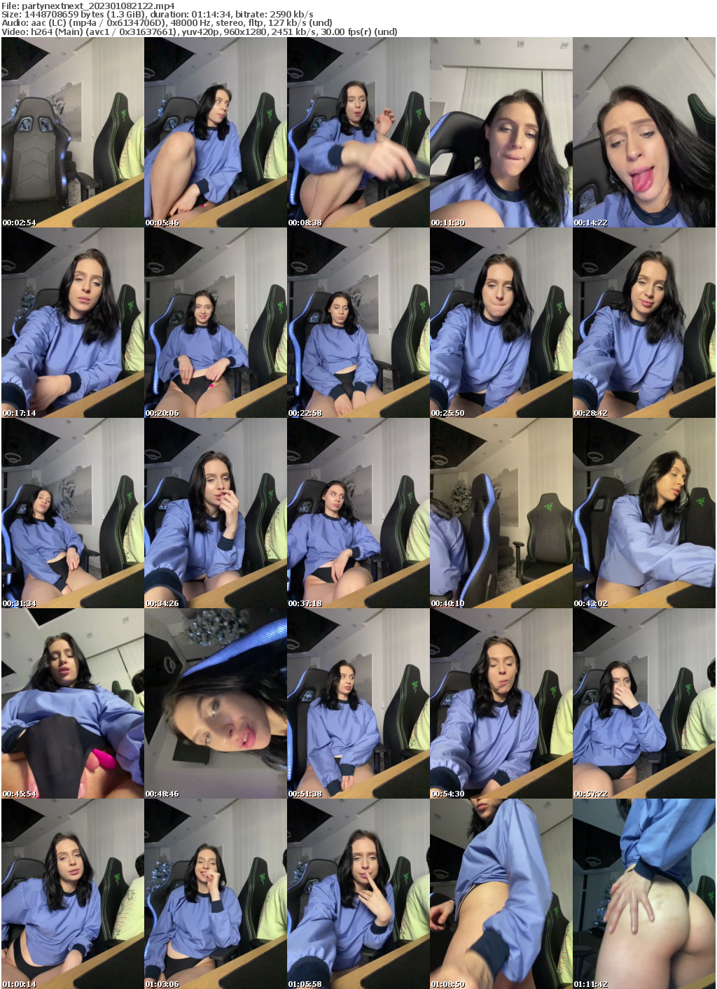 Preview thumb from partynextnext on 2023-01-08 @ bongacams