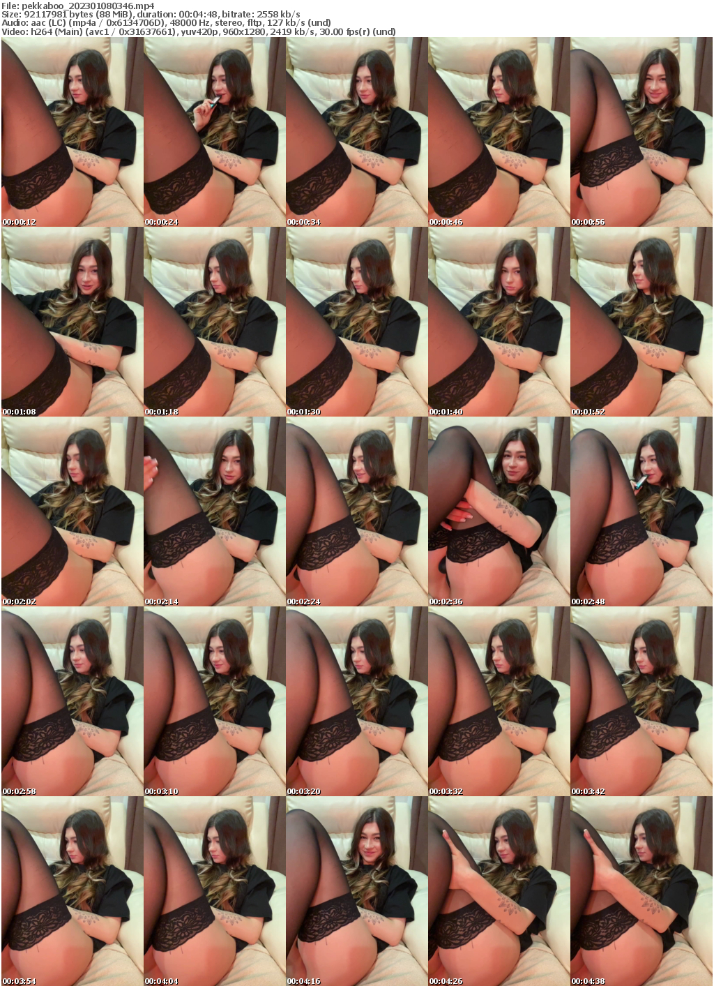 Preview thumb from pekkaboo on 2023-01-08 @ bongacams