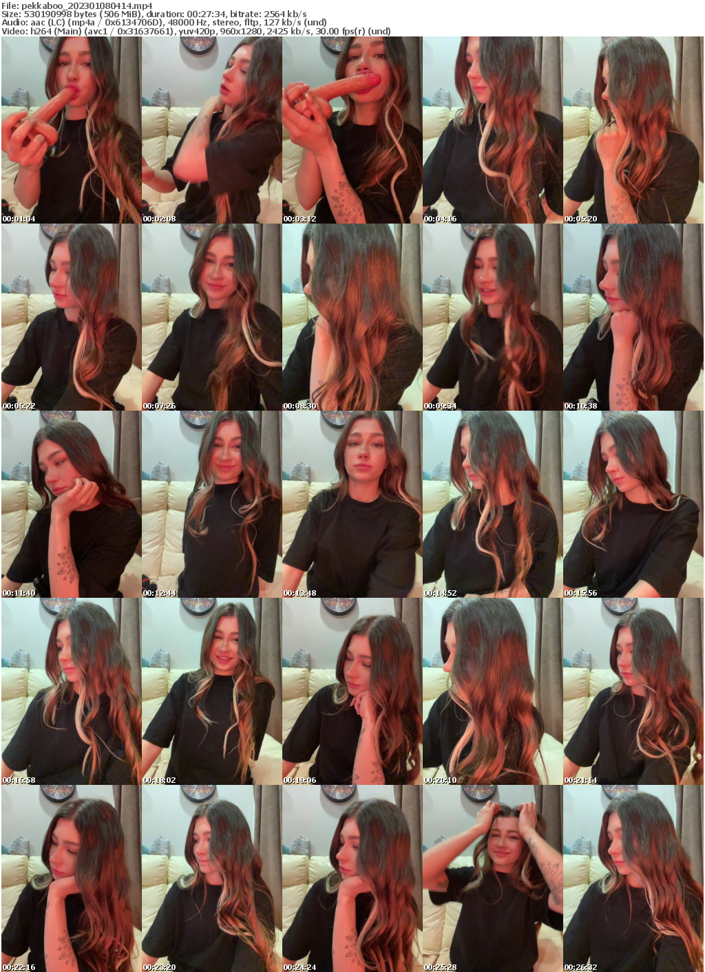 Preview thumb from pekkaboo on 2023-01-08 @ bongacams