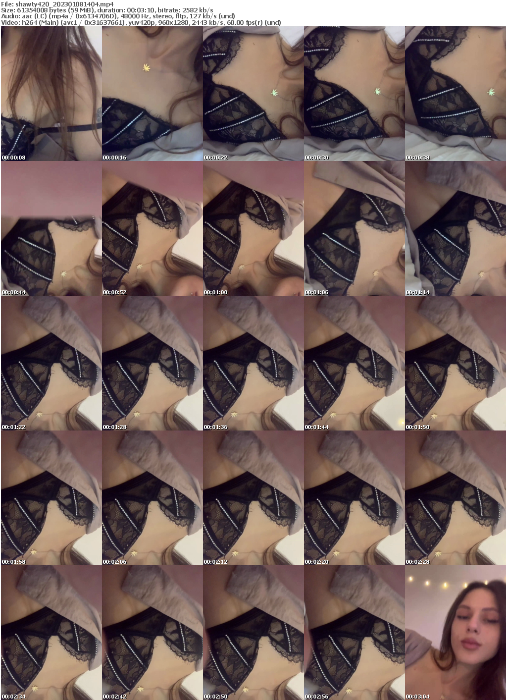 Preview thumb from shawty420 on 2023-01-08 @ bongacams