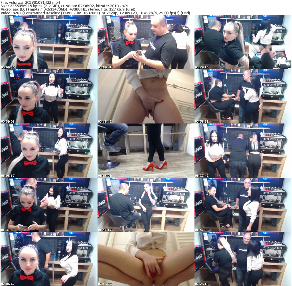 Preview thumb from vulpitza on 2023-01-08 @ bongacams