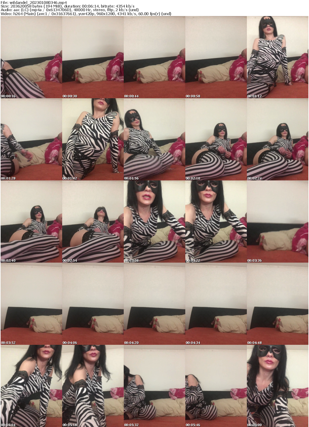 Preview thumb from wildandel on 2023-01-08 @ bongacams