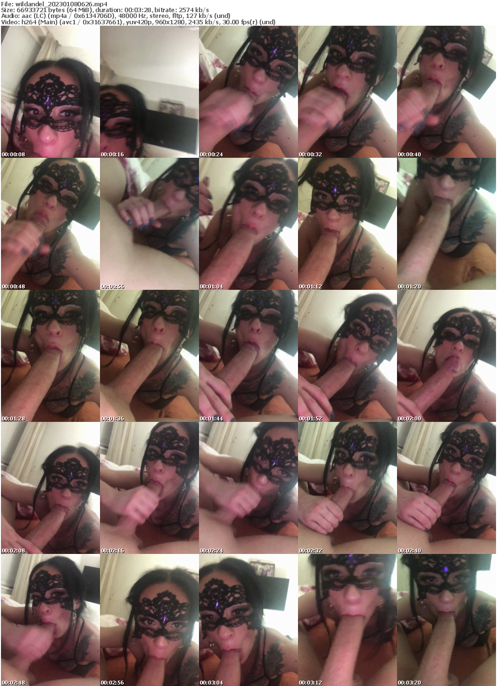 Preview thumb from wildandel on 2023-01-08 @ bongacams