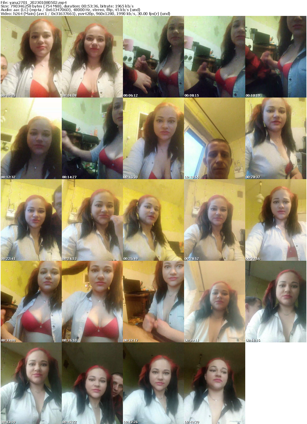 Preview thumb from yana2701 on 2023-01-08 @ bongacams