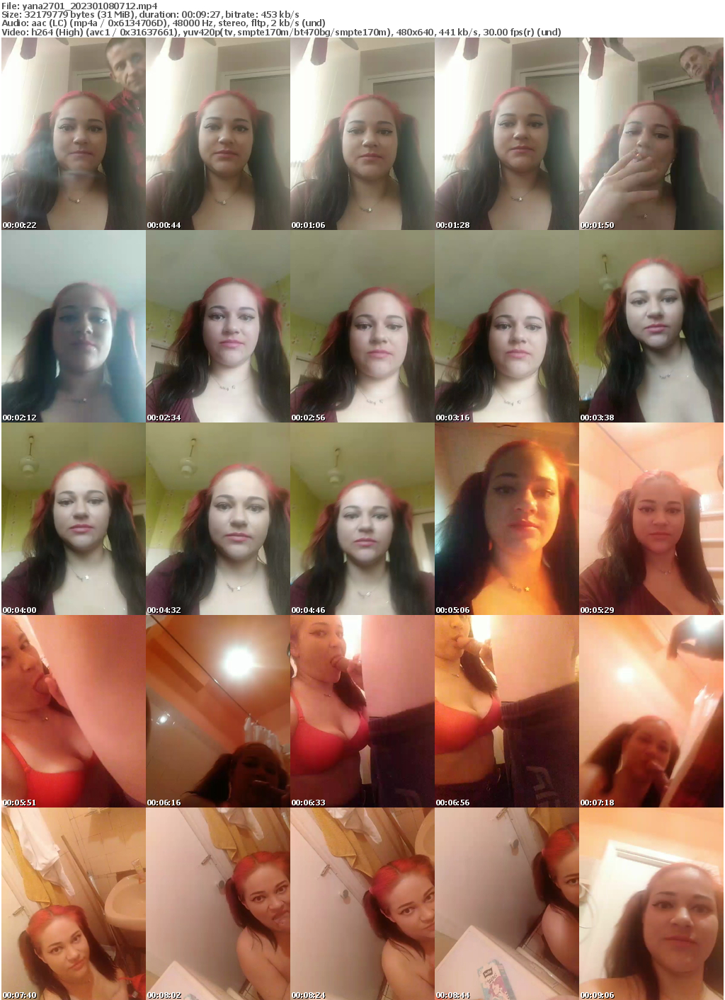 Preview thumb from yana2701 on 2023-01-08 @ bongacams