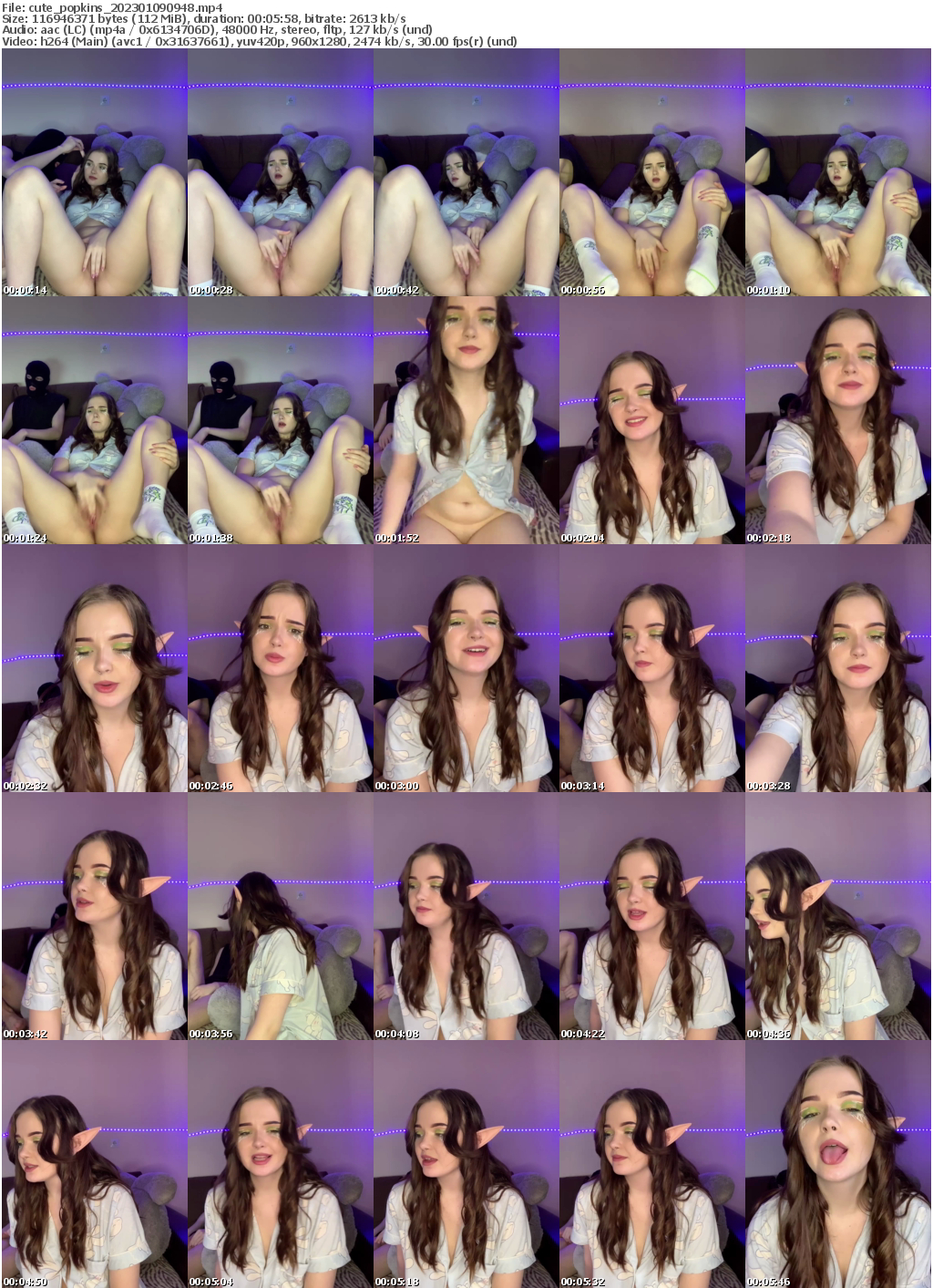 Preview thumb from cute_popkins on 2023-01-09 @ bongacams