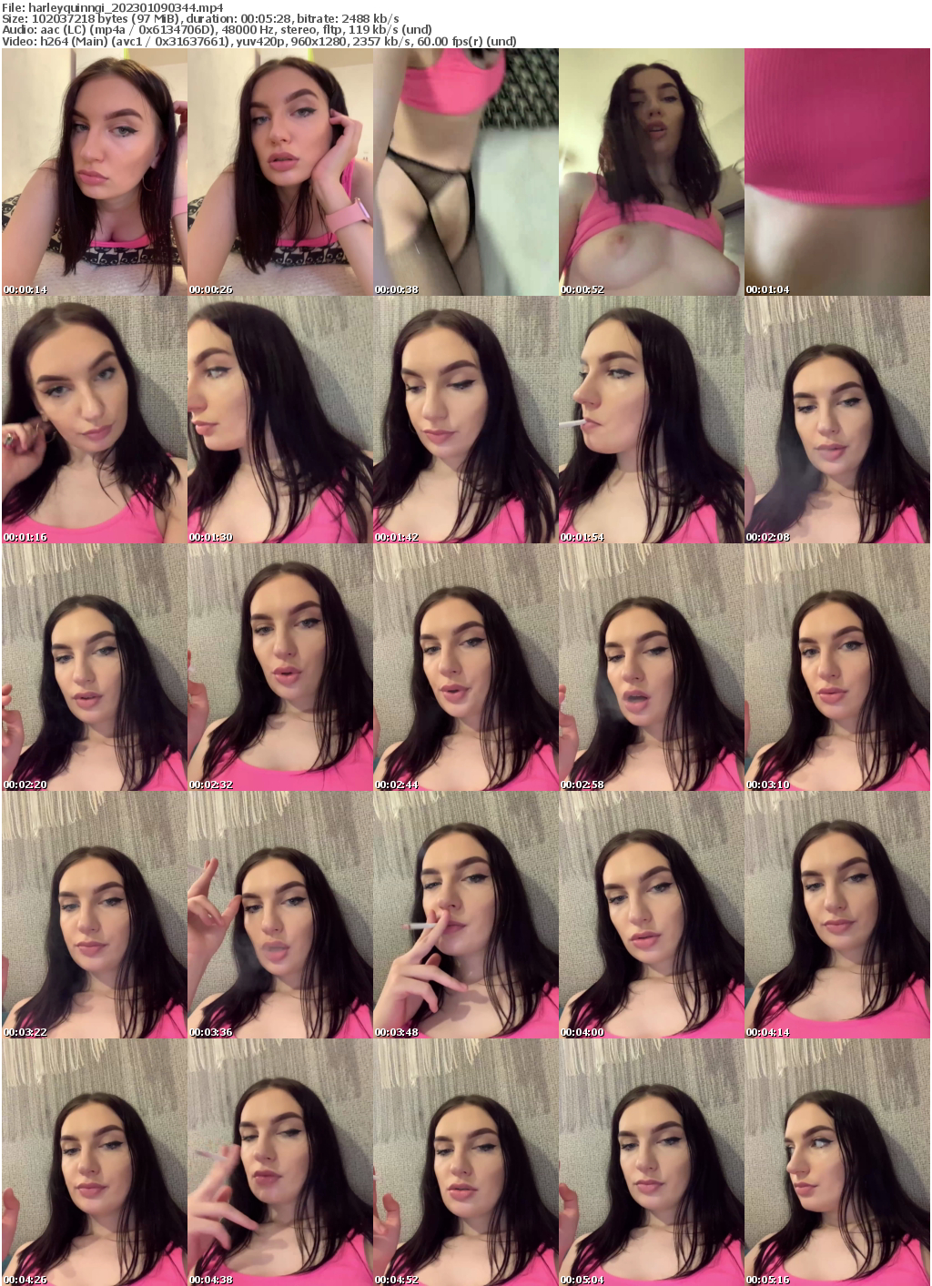 Preview thumb from harleyquinngi on 2023-01-09 @ bongacams