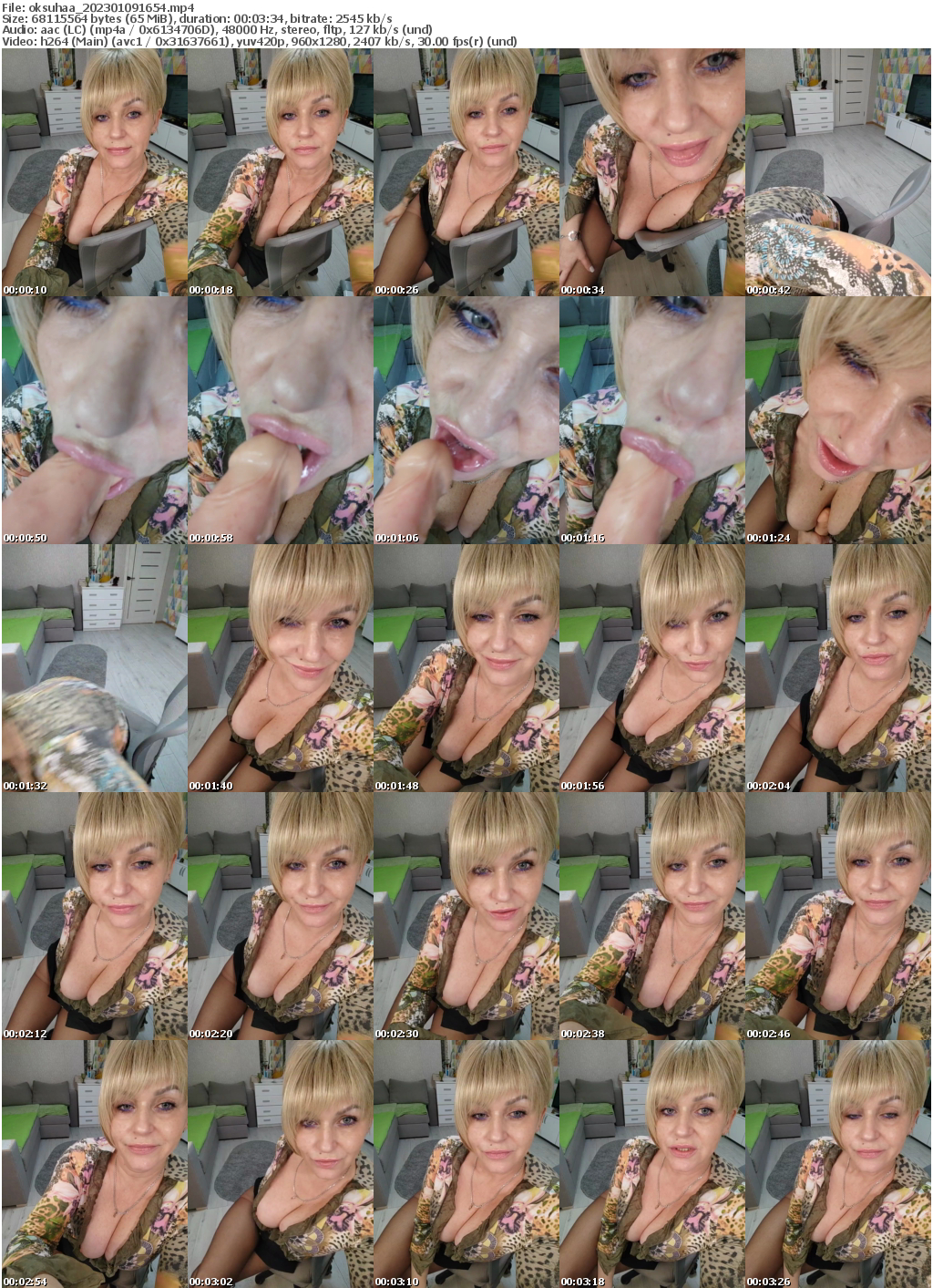 Preview thumb from oksuhaa on 2023-01-09 @ bongacams