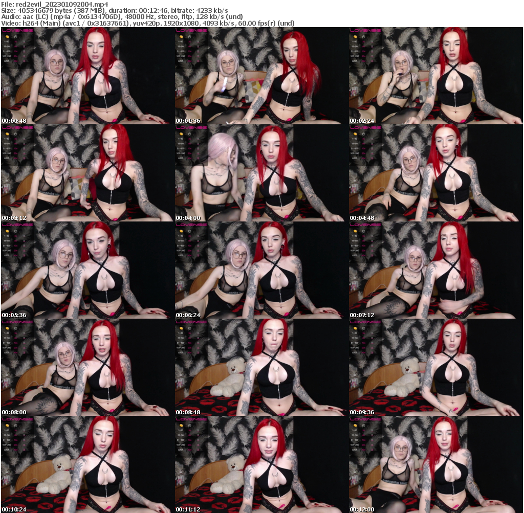 Preview thumb from red2evil on 2023-01-09 @ bongacams