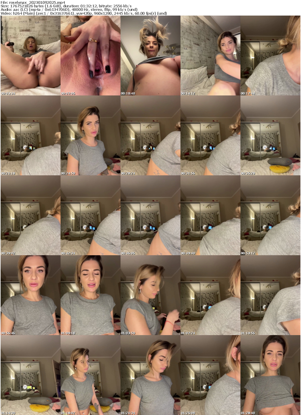 Preview thumb from roselynax on 2023-01-09 @ bongacams