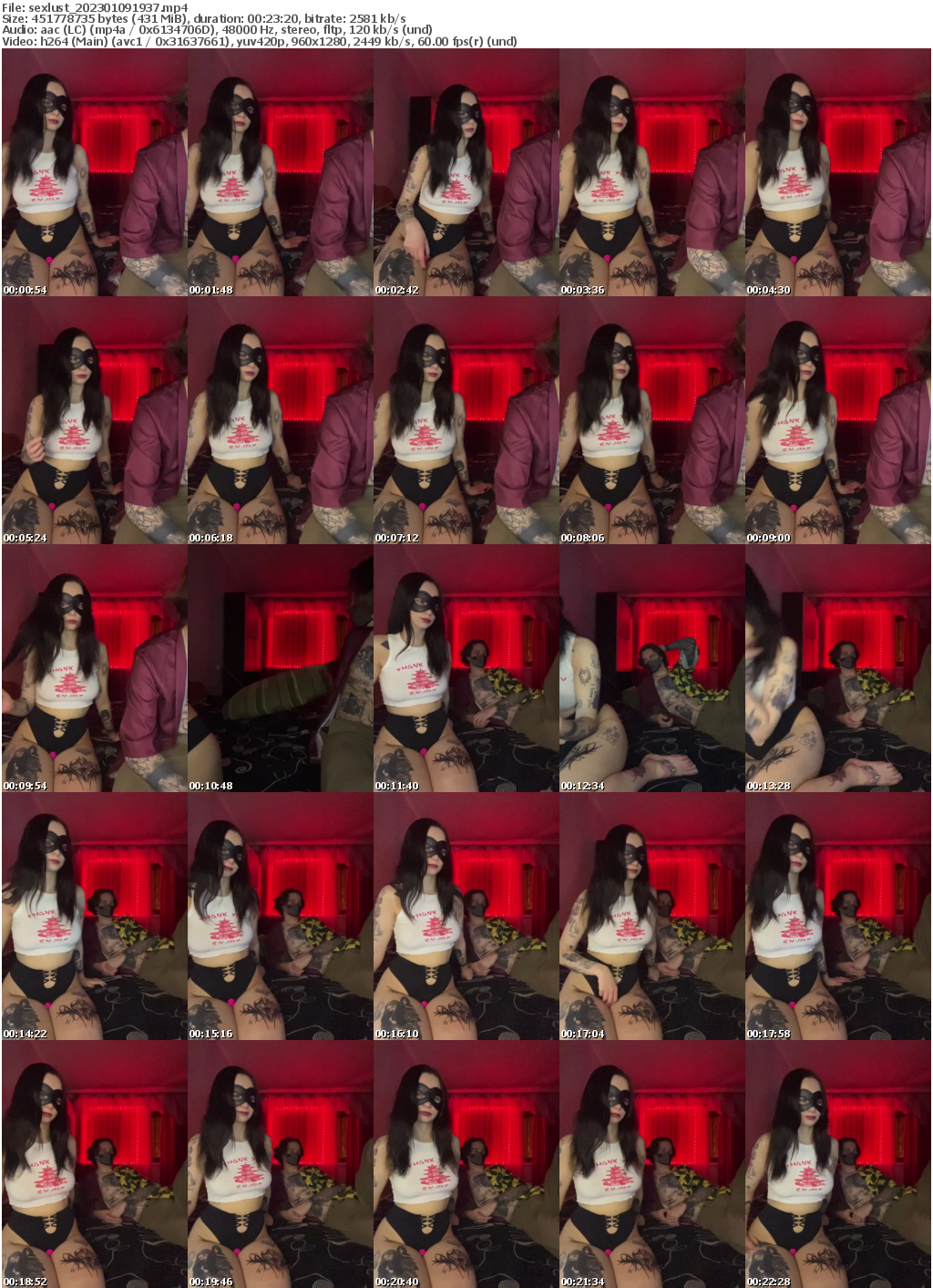 Preview thumb from sexlust on 2023-01-09 @ bongacams