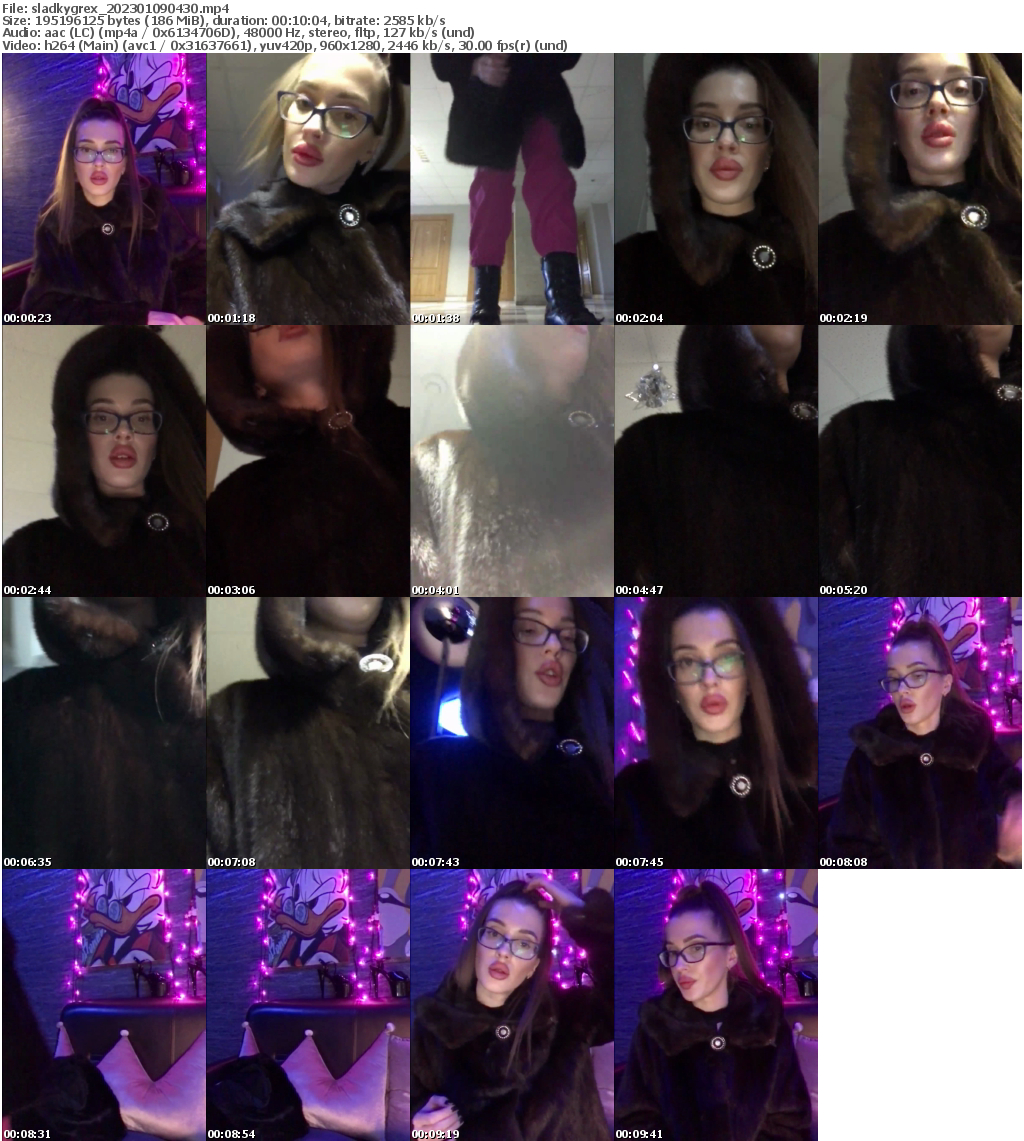 Preview thumb from sladkygrex on 2023-01-09 @ bongacams