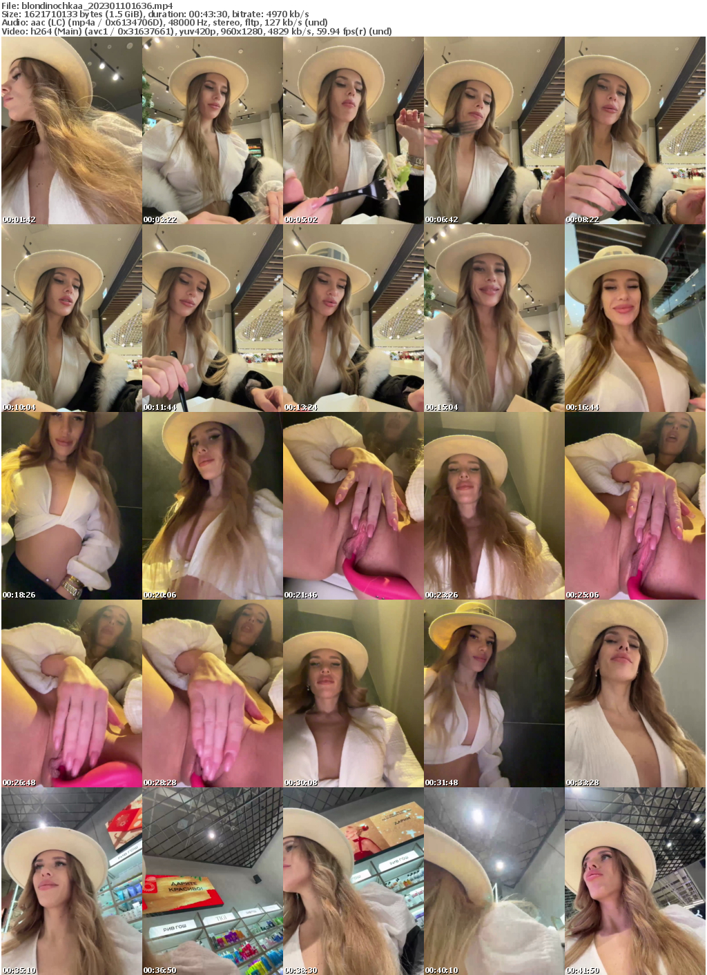 Preview thumb from blondinochkaa on 2023-01-10 @ bongacams