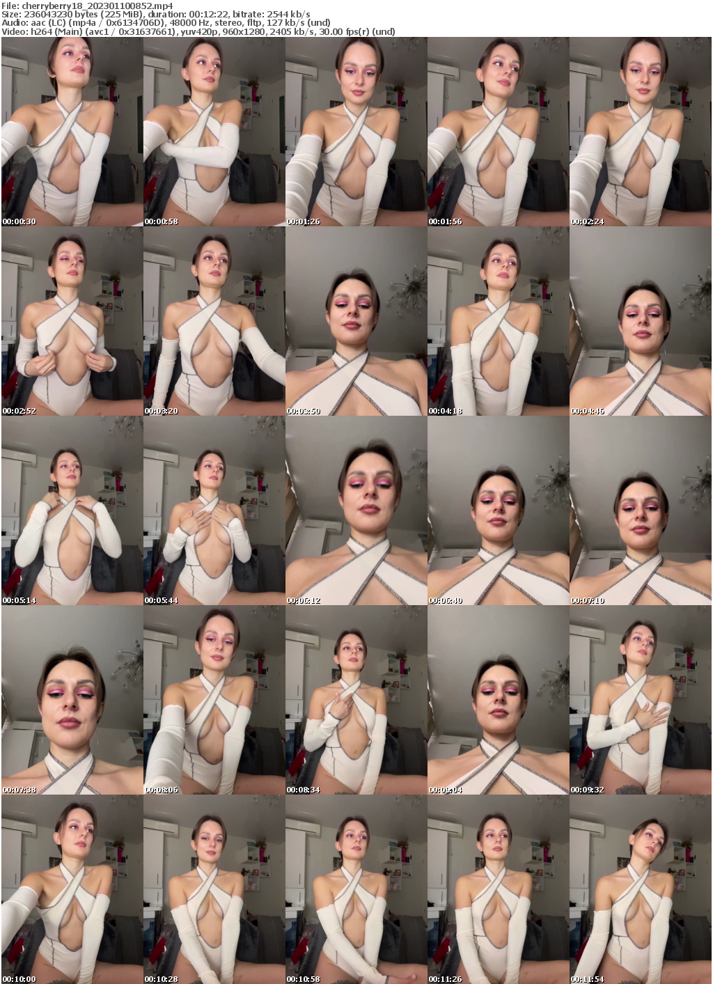 Preview thumb from cherryberry18 on 2023-01-10 @ bongacams