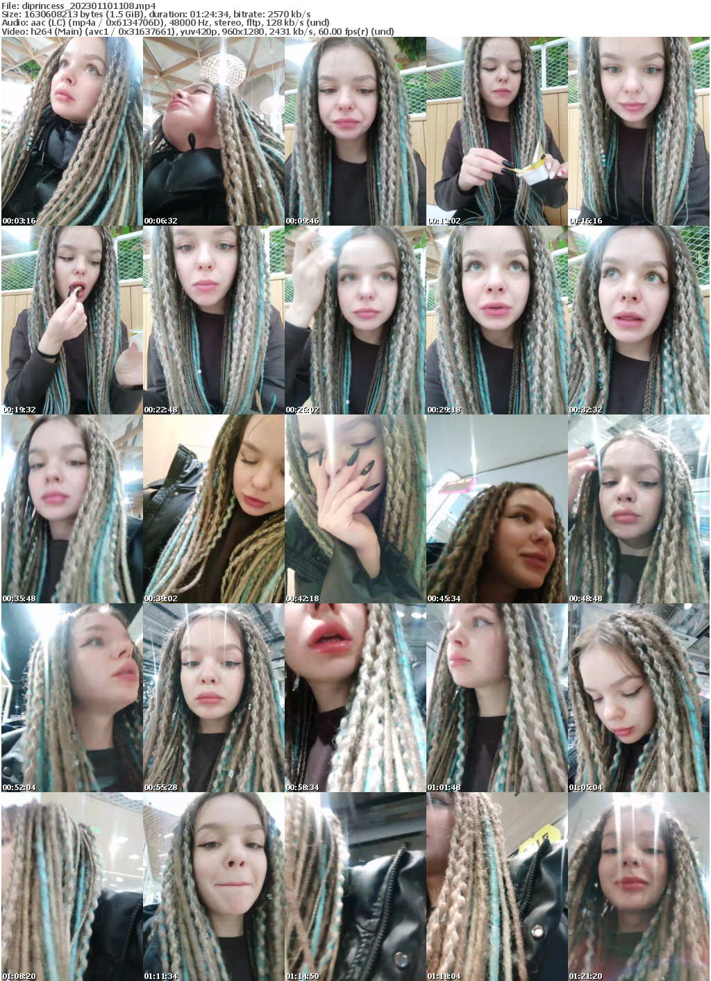 Preview thumb from diprincess on 2023-01-10 @ bongacams