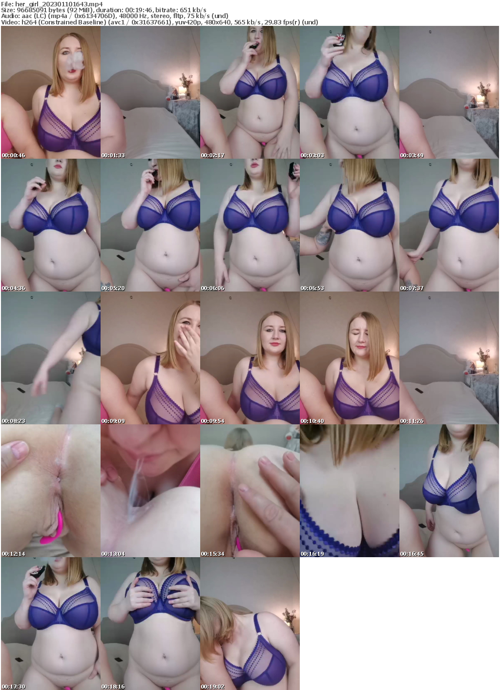 Preview thumb from her_girl on 2023-01-10 @ bongacams