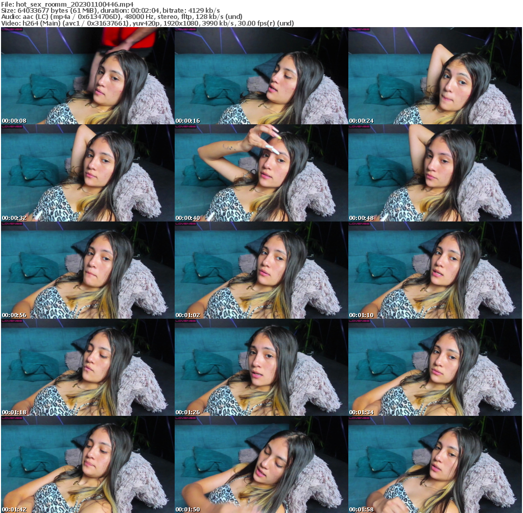 Preview thumb from hot_sex_roomm on 2023-01-10 @ bongacams