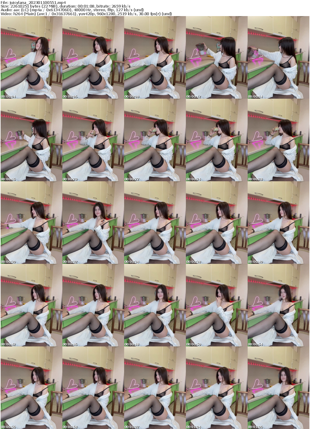 Preview thumb from juicylana on 2023-01-10 @ bongacams