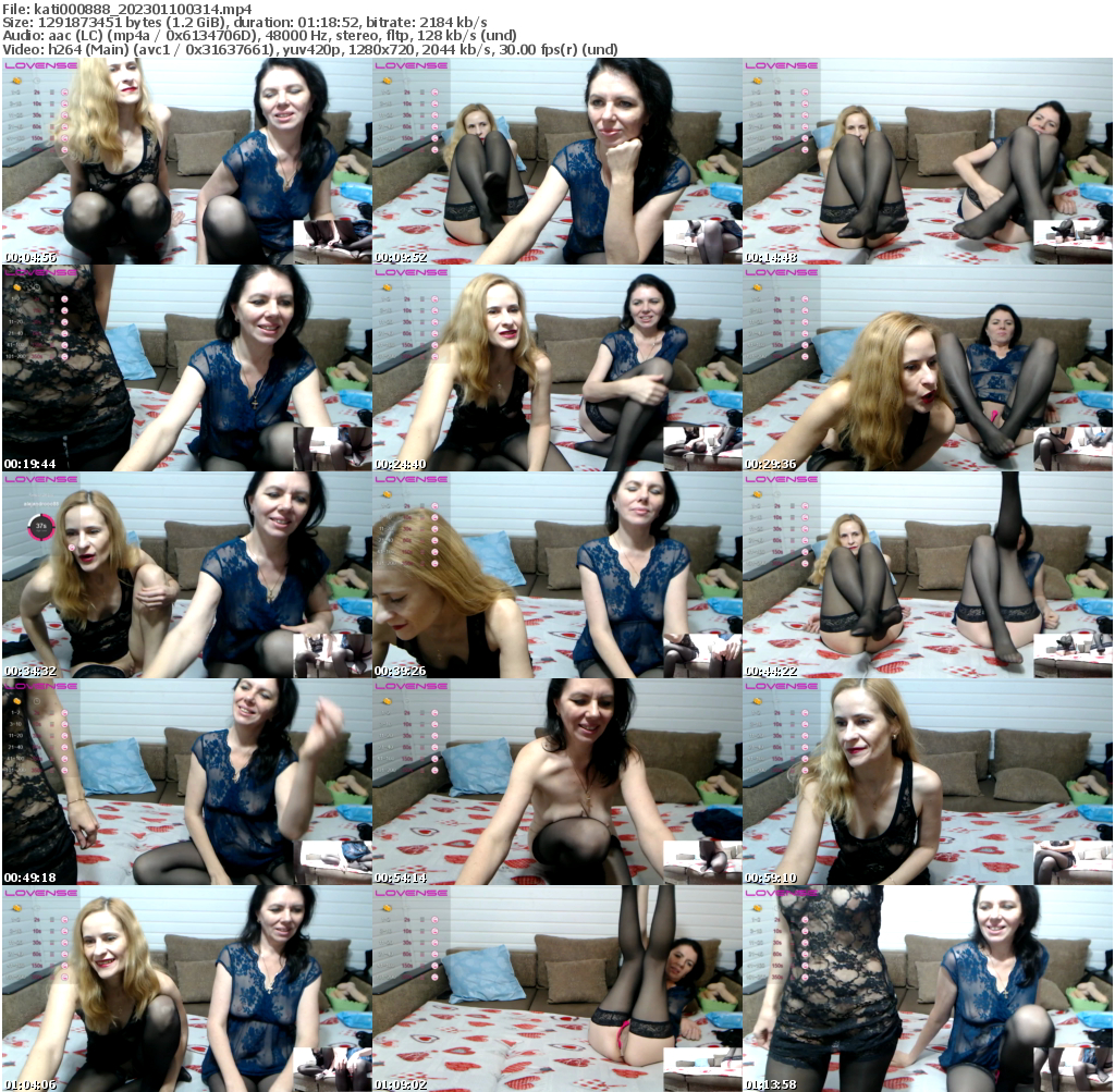 Preview thumb from kati000888 on 2023-01-10 @ bongacams