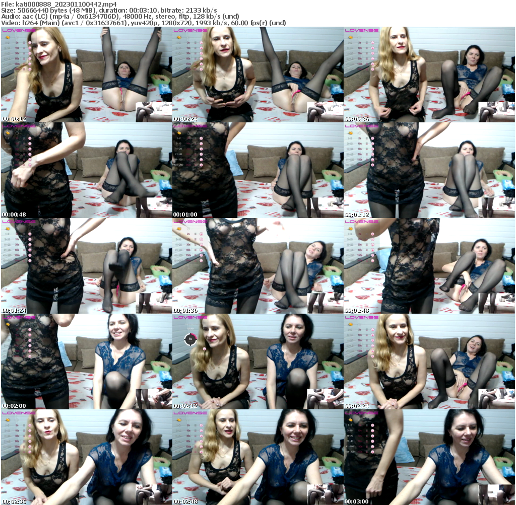 Preview thumb from kati000888 on 2023-01-10 @ bongacams