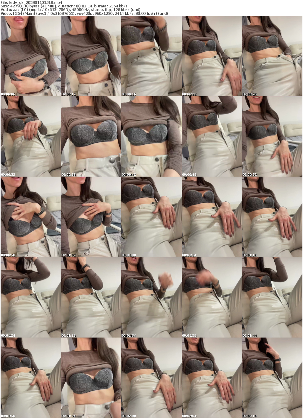 Preview thumb from ledy_ok on 2023-01-10 @ bongacams