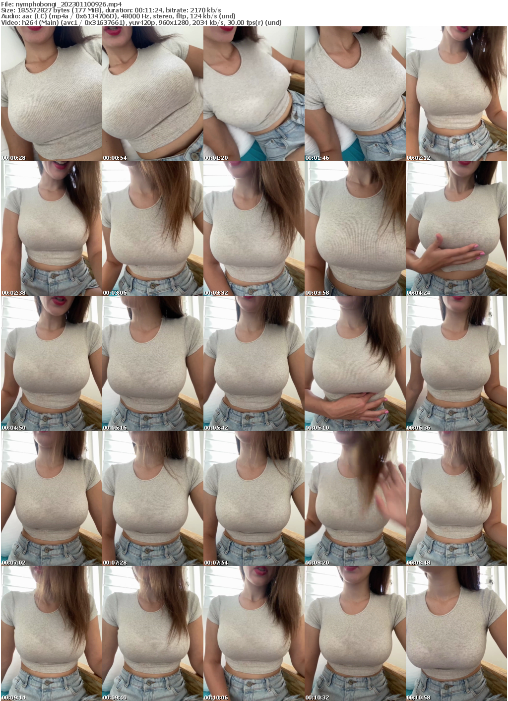 Preview thumb from nymphobongi on 2023-01-10 @ bongacams