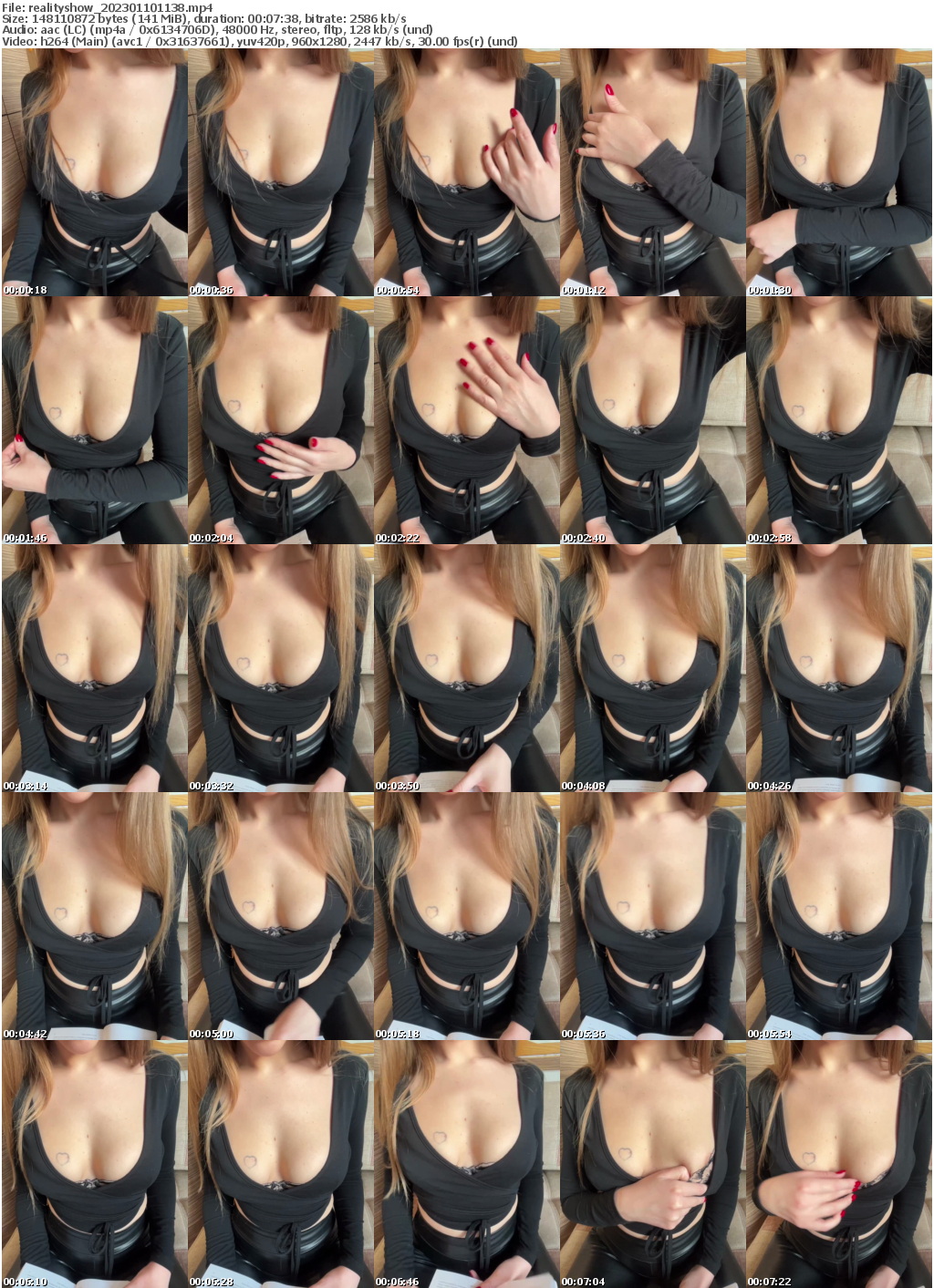 Preview thumb from realityshow on 2023-01-10 @ bongacams