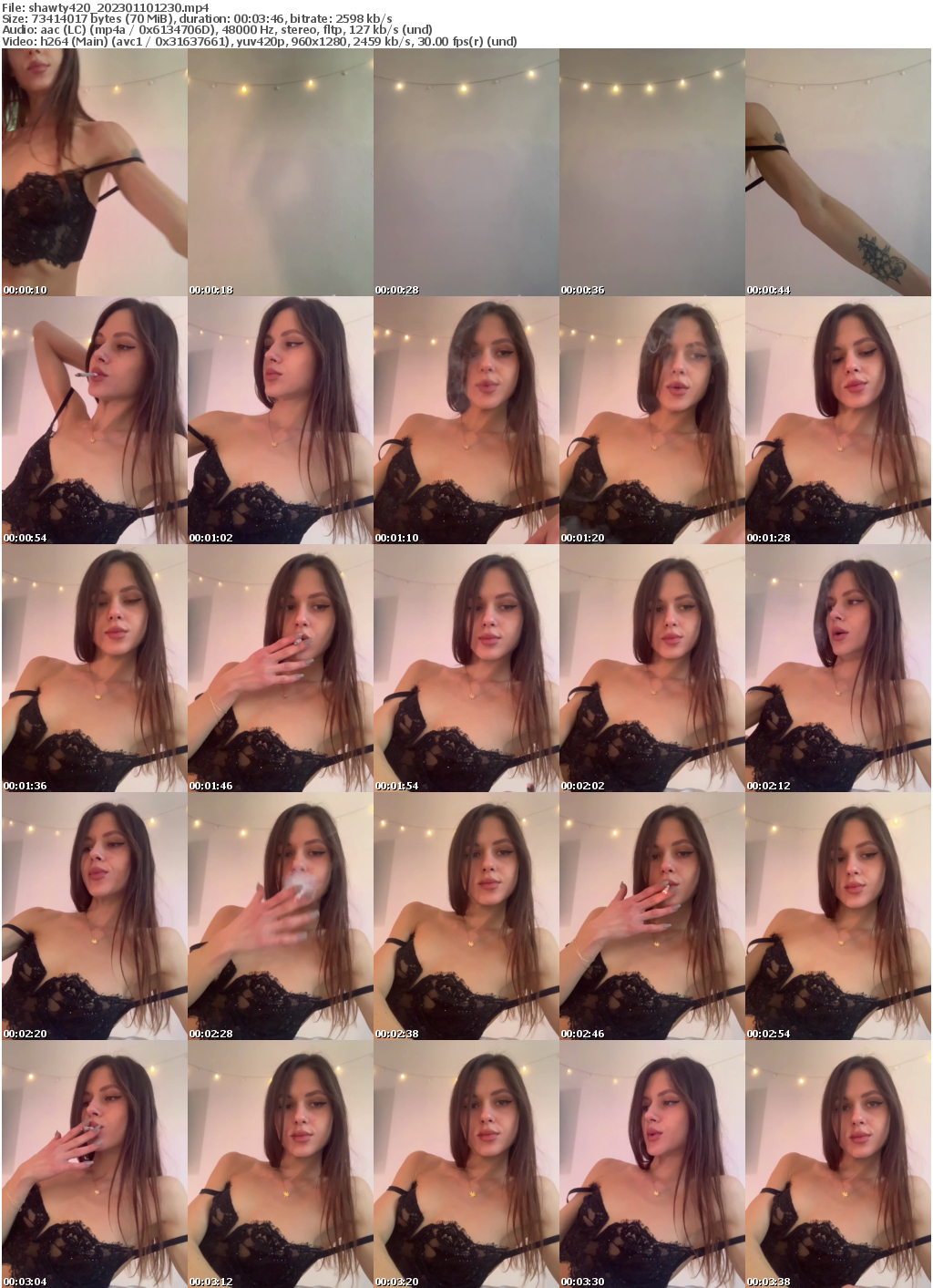 Preview thumb from shawty420 on 2023-01-10 @ bongacams