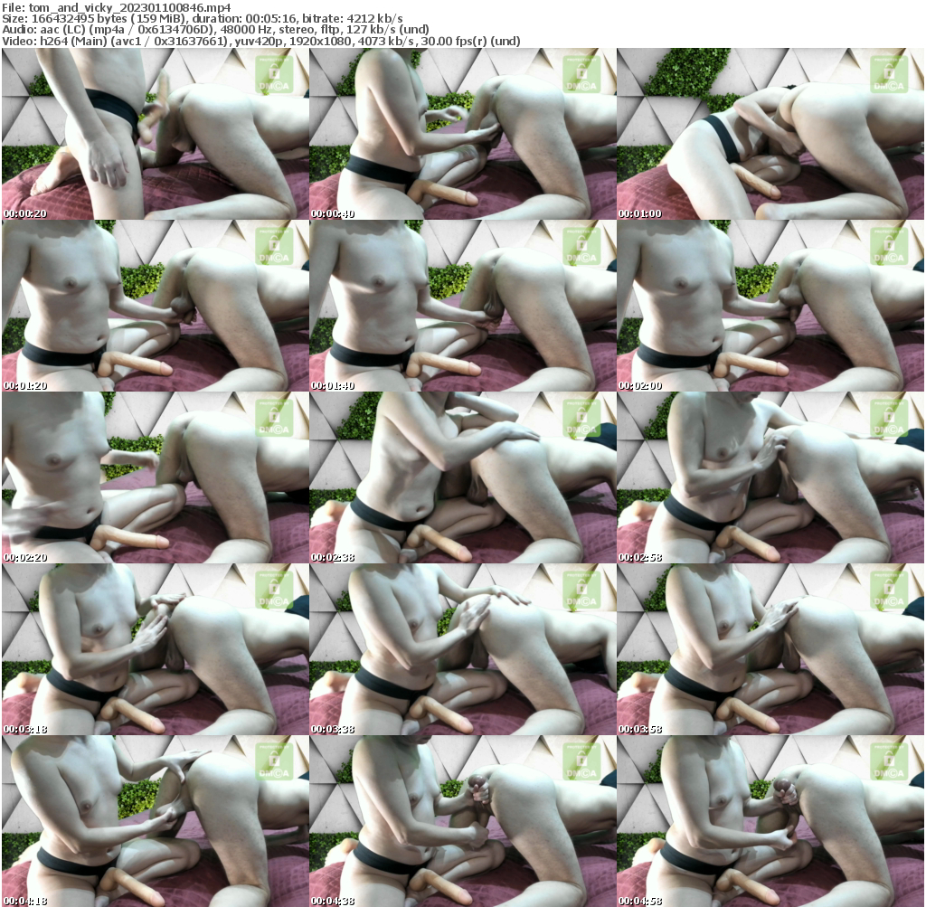 Preview thumb from tom_and_vicky on 2023-01-10 @ bongacams