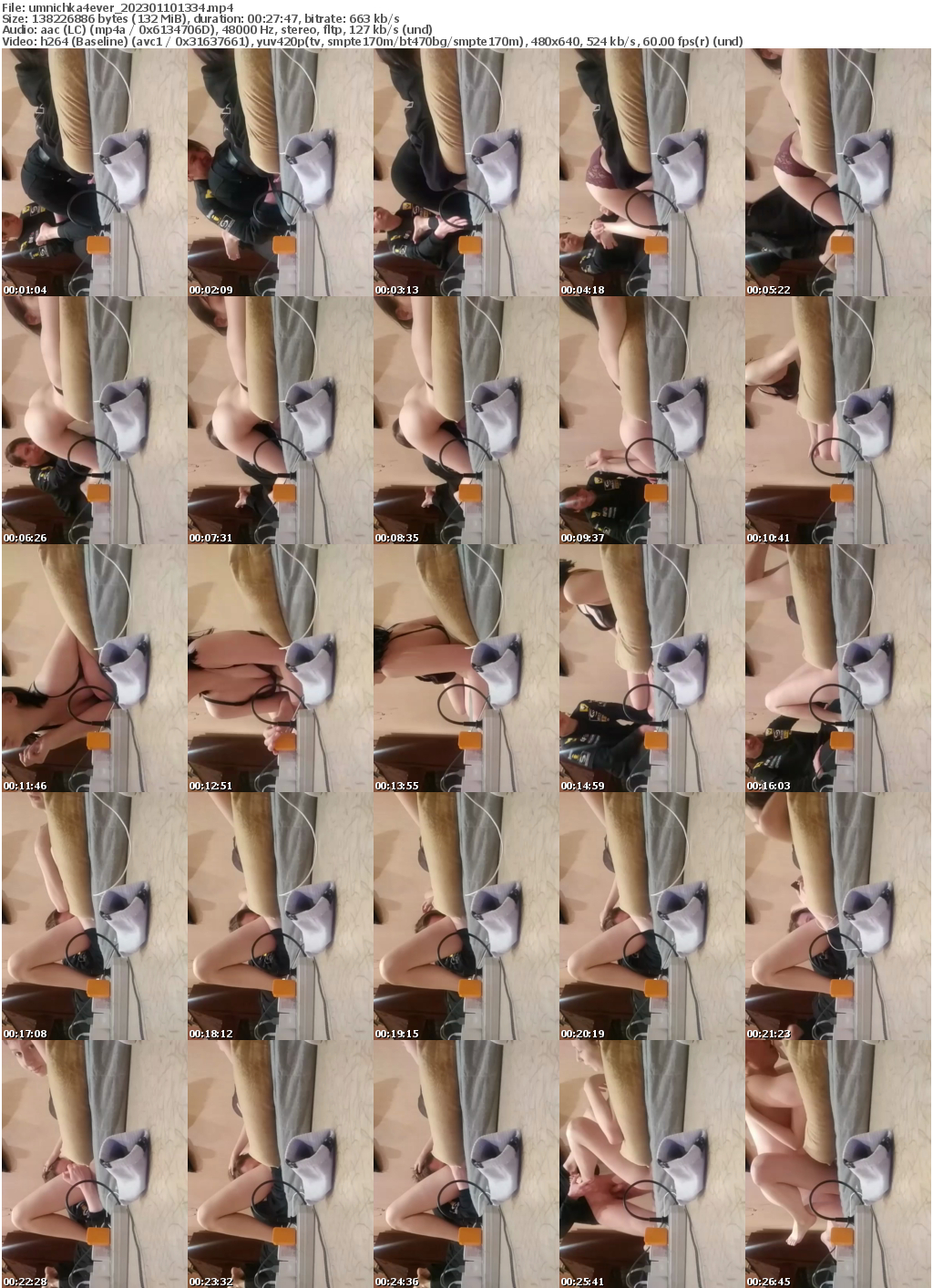 Preview thumb from umnichka4ever on 2023-01-10 @ bongacams