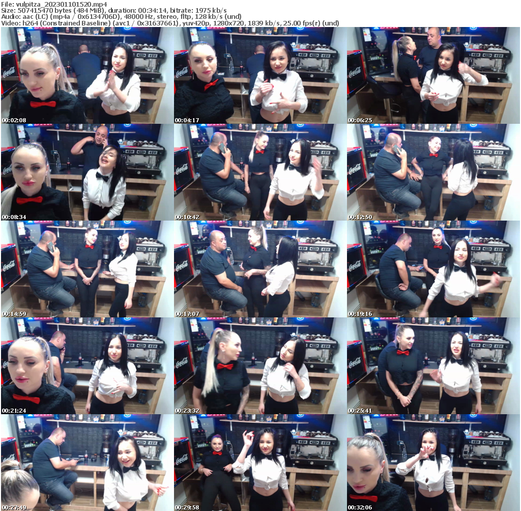 Preview thumb from vulpitza on 2023-01-10 @ bongacams