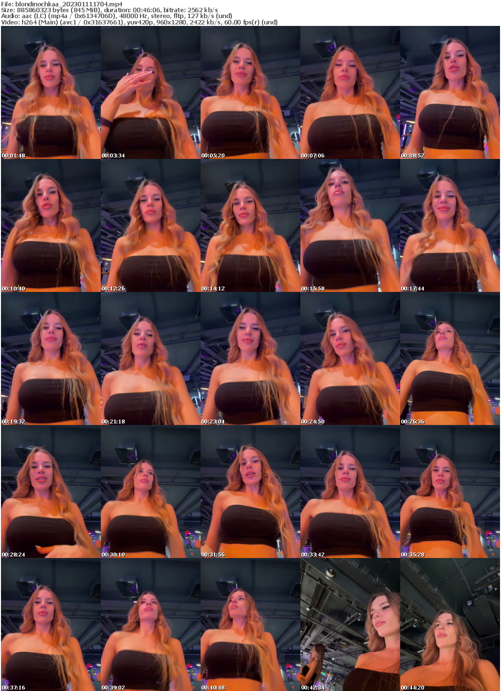 Preview thumb from blondinochkaa on 2023-01-11 @ bongacams