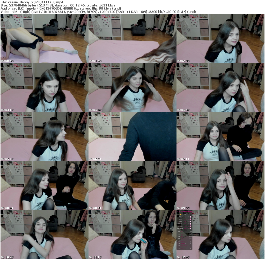 Preview thumb from cassie_denny on 2023-01-11 @ bongacams